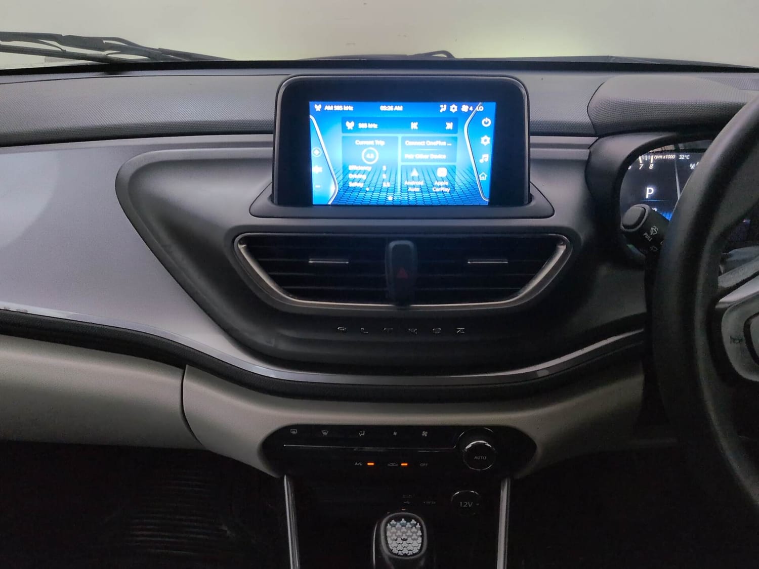 Used 2025 Tata Altroz XZA Petrol Petrol Automatic interior MUSIC SYSTEM & AC CONTROL VIEW