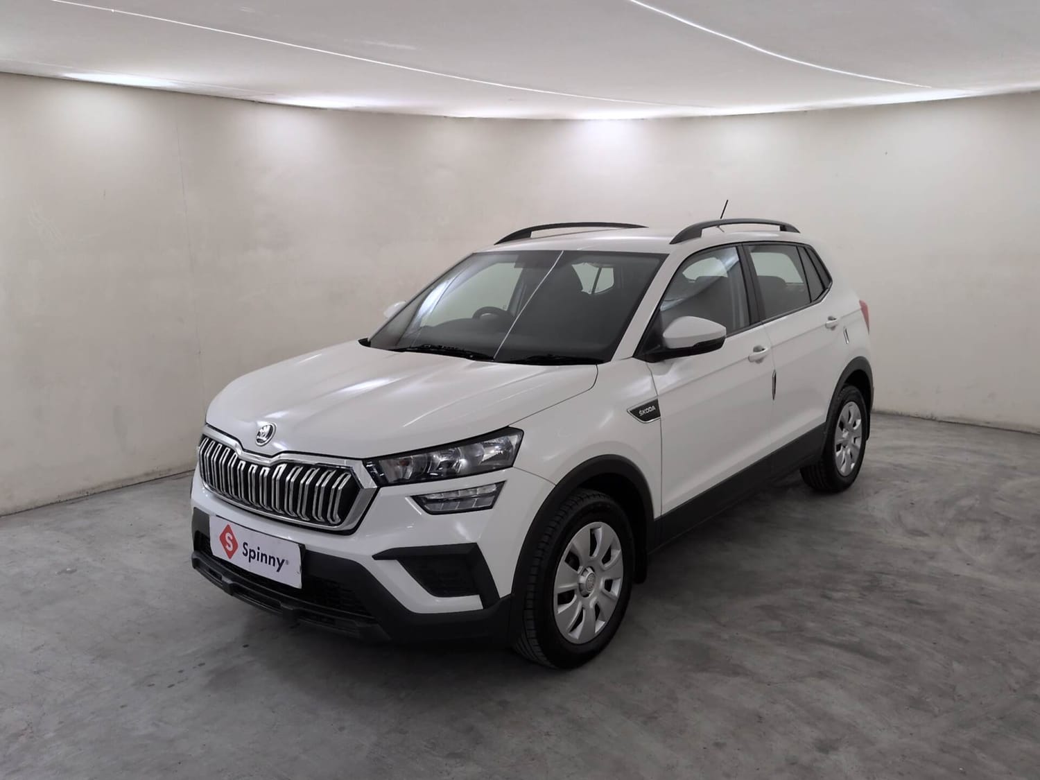 Used 2024 Skoda Kushaq Active 1.0 TSI MT Petrol Manual exterior LEFT FRONT CORNER VIEW