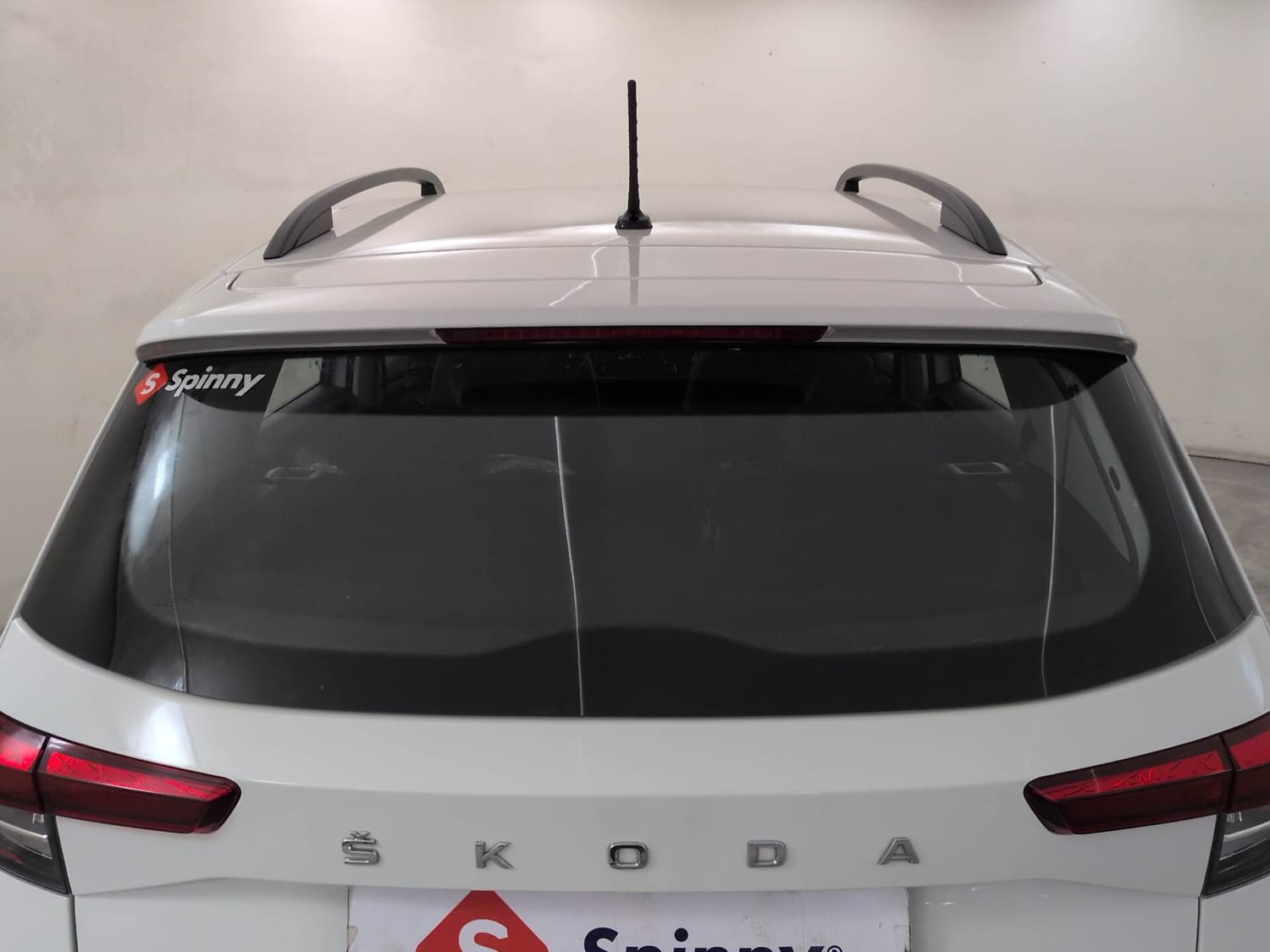Used 2024 Skoda Kushaq Active 1.0 TSI MT Petrol Manual exterior BACK WINDSHIELD VIEW