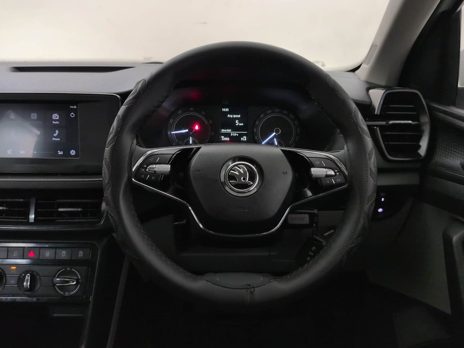 Used 2024 Skoda Kushaq Active 1.0 TSI MT Petrol Manual interior STEERING VIEW