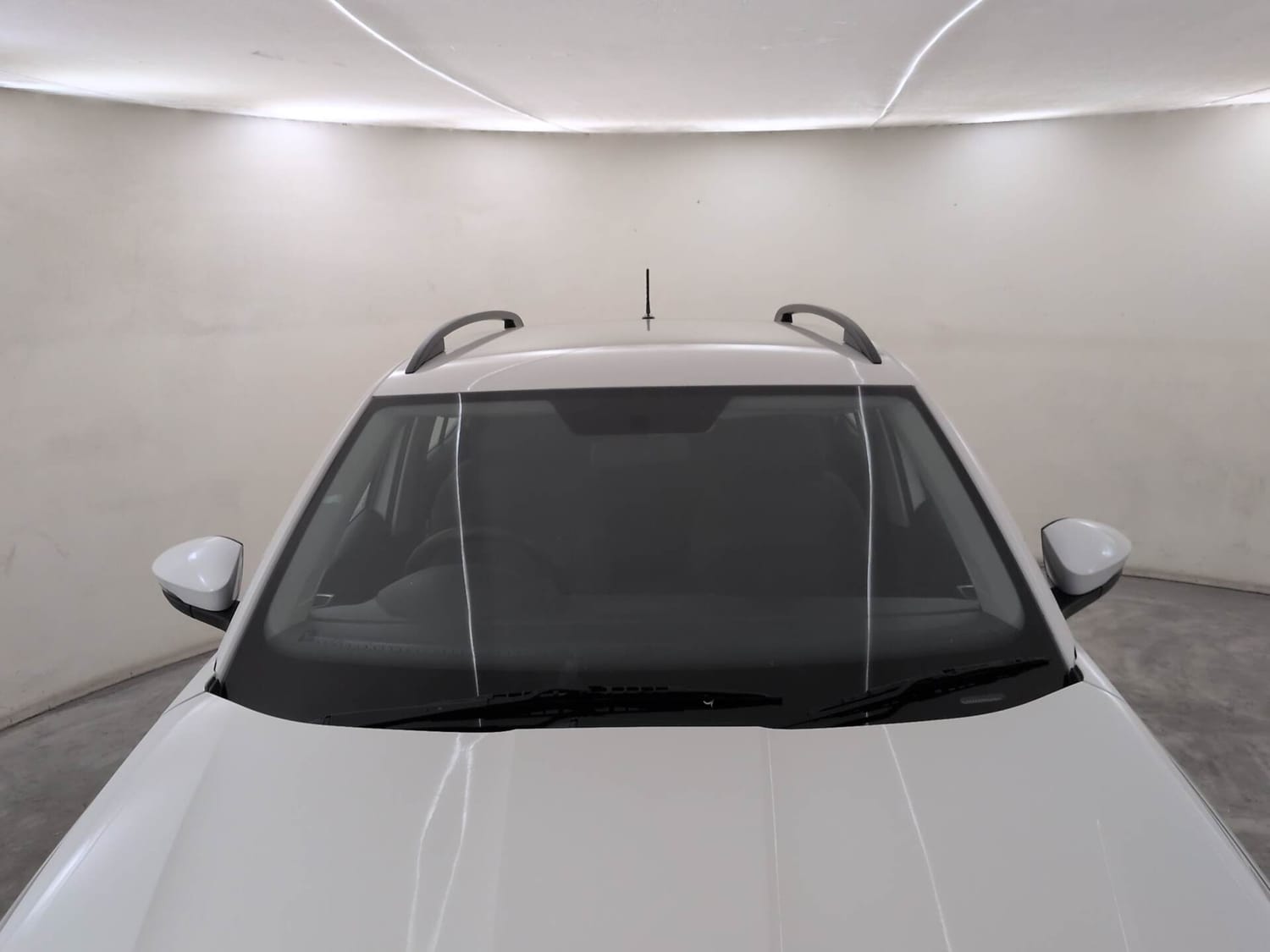 Used 2024 Skoda Kushaq Active 1.0 TSI MT Petrol Manual exterior FRONT WINDSHIELD VIEW