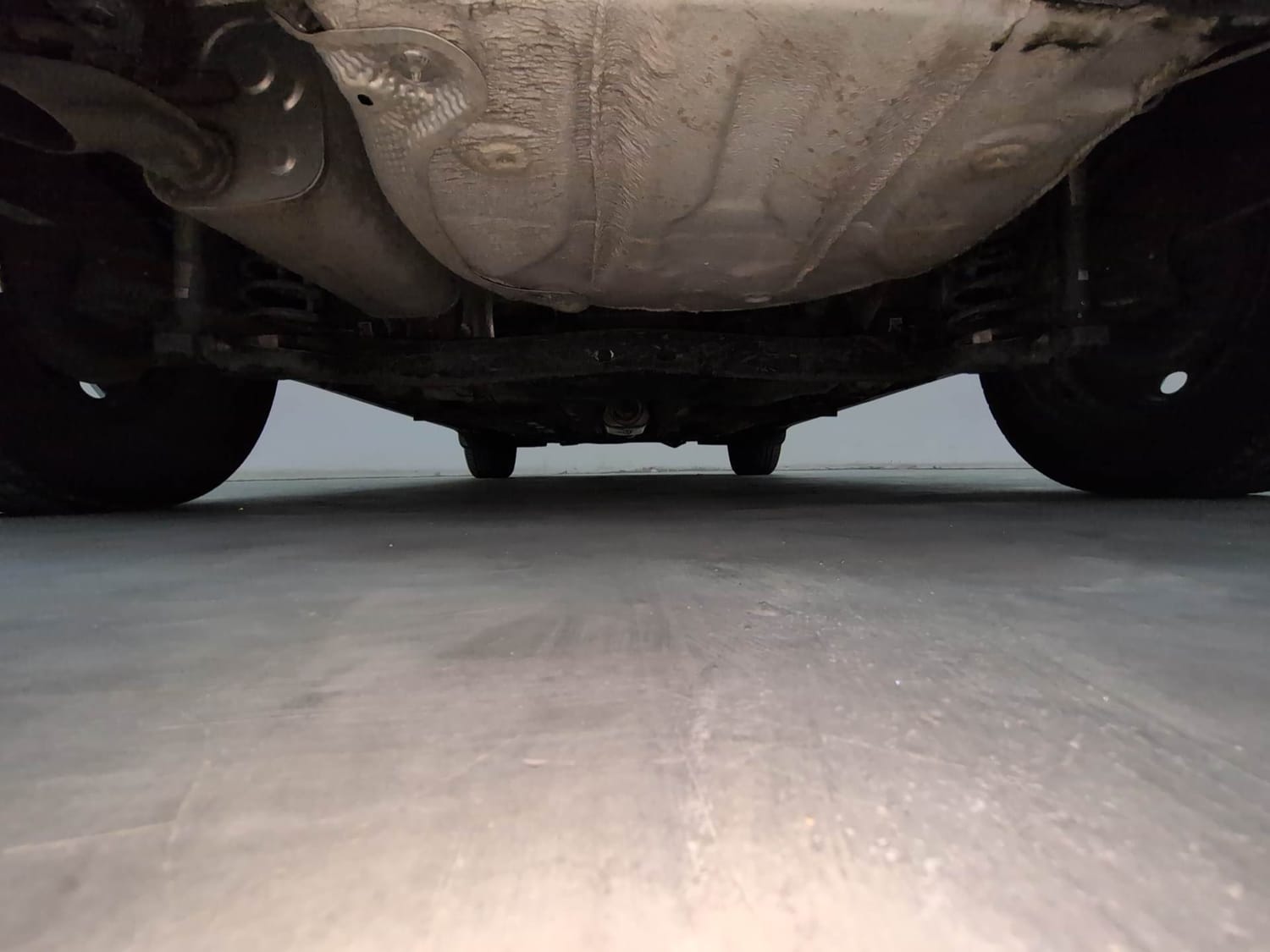 Used 2024 Skoda Kushaq Active 1.0 TSI MT Petrol Manual extra REAR UNDERBODY VIEW (TAKEN FROM REAR)