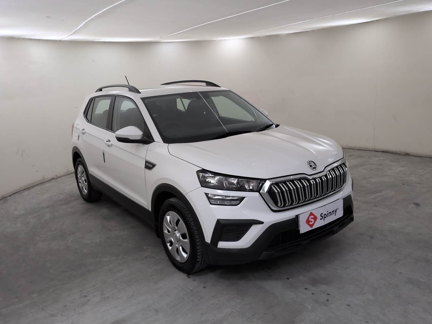 Used 2024 Skoda Kushaq Active 1.0 TSI MT Petrol Manual exterior RIGHT FRONT CORNER VIEW