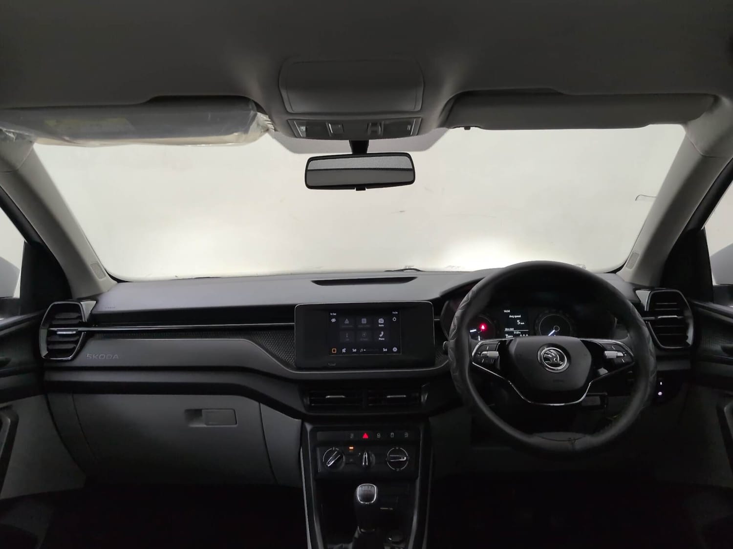 Used 2024 Skoda Kushaq Active 1.0 TSI MT Petrol Manual interior DASHBOARD VIEW