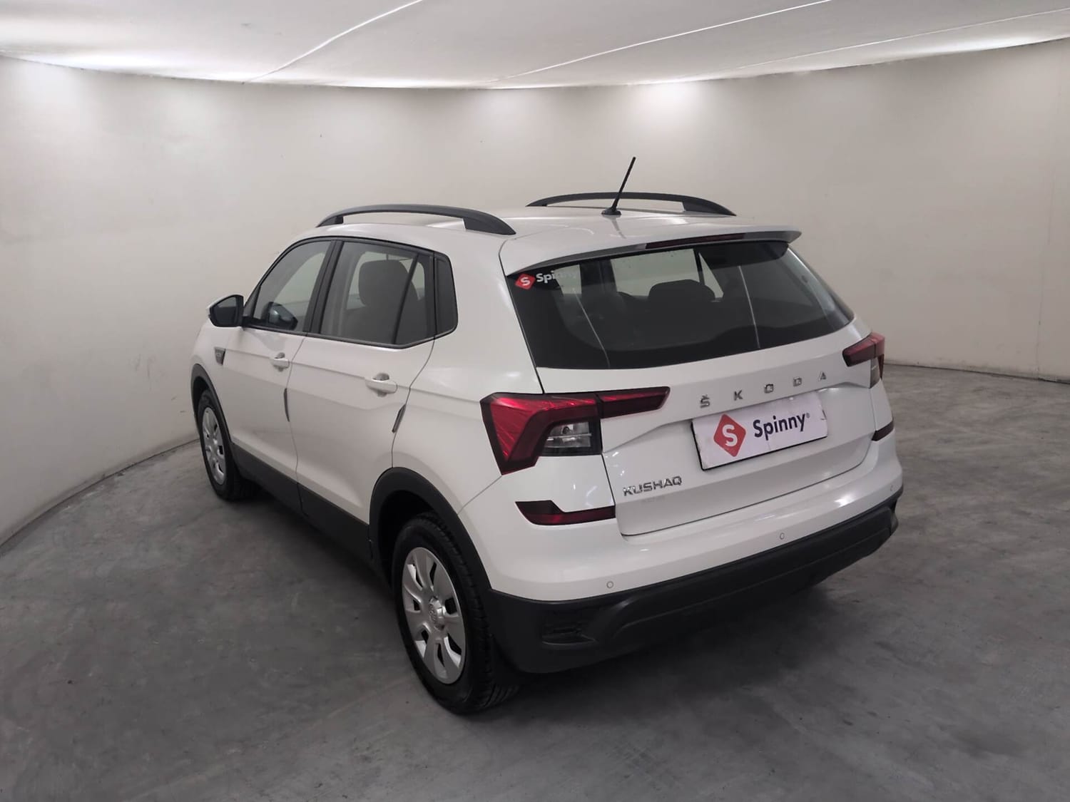 Used 2024 Skoda Kushaq Active 1.0 TSI MT Petrol Manual exterior LEFT REAR CORNER VIEW
