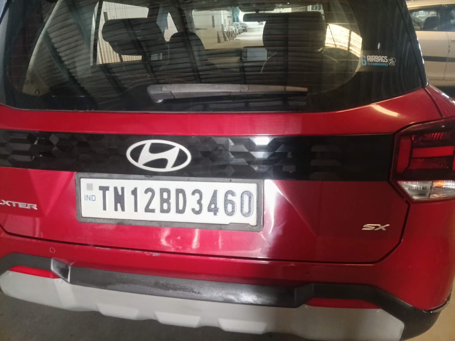 Used 2024 Hyundai Exter SX (O) 1.2 AMT Petrol Automatic dents MINOR SCRATCH