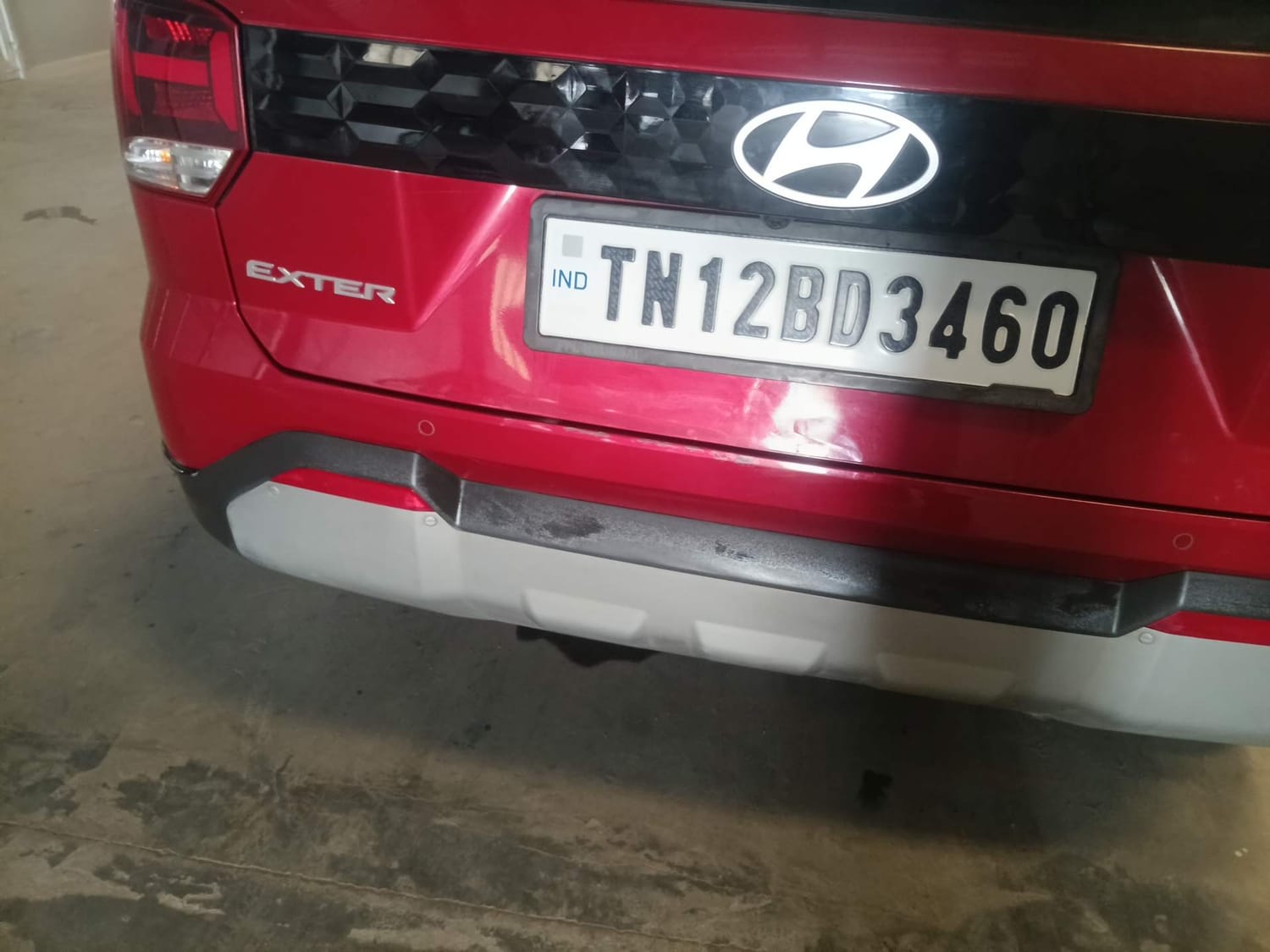 Used 2024 Hyundai Exter SX (O) 1.2 AMT Petrol Automatic dents MINOR SCRATCH