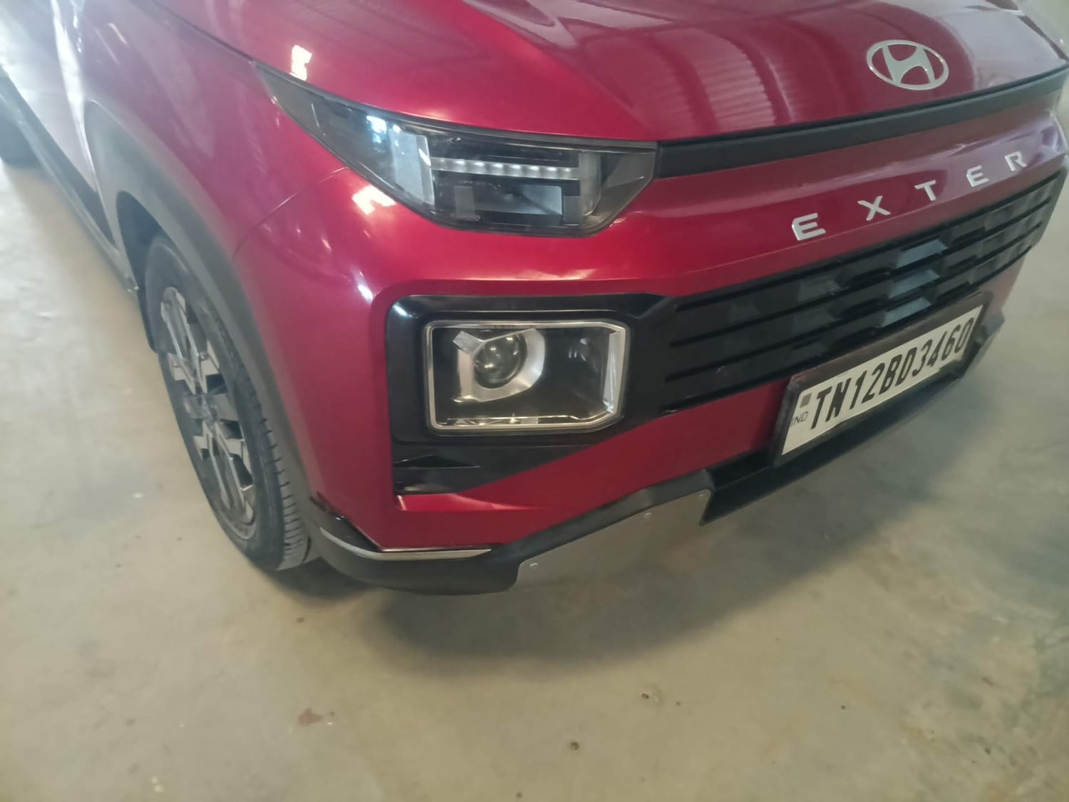Used 2024 Hyundai Exter SX (O) 1.2 AMT Petrol Automatic dents MINOR SCRATCH