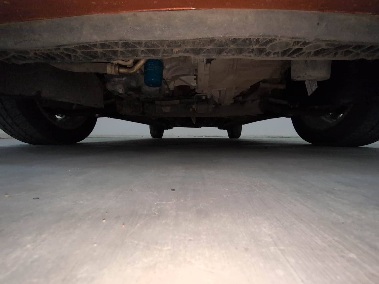 Used 2018 Hyundai Elite i20 Asta 1.2 Petrol Manual extra FRONT LEFT UNDERBODY VIEW