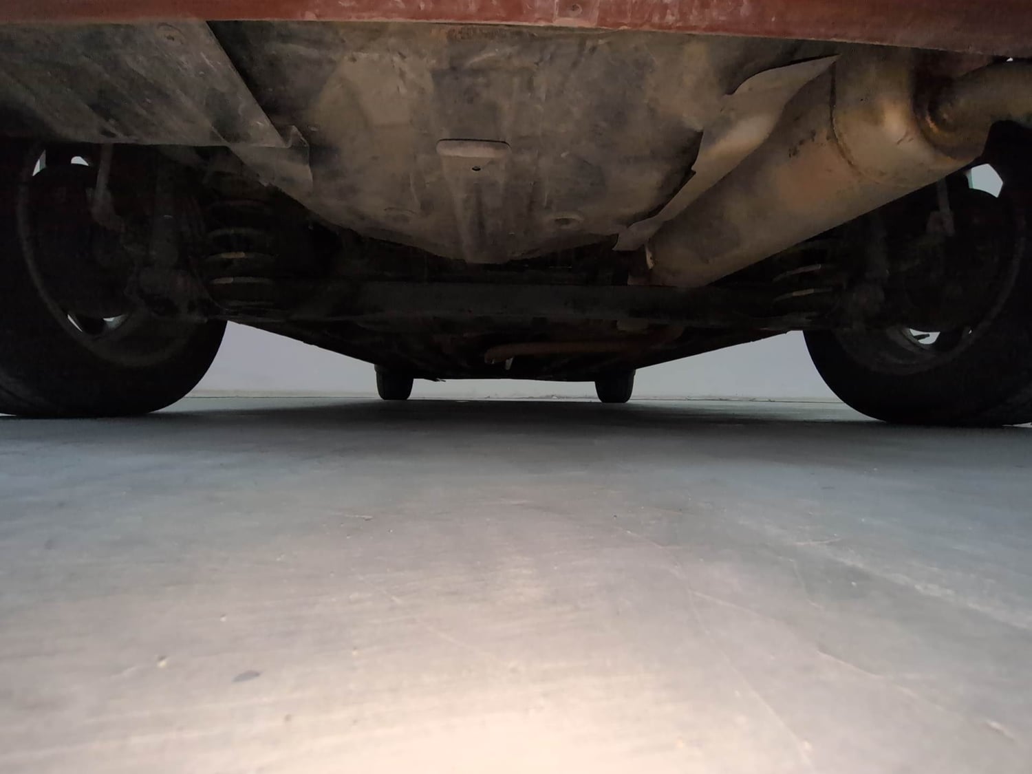 Used 2018 Hyundai Elite i20 Asta 1.2 Petrol Manual extra REAR UNDERBODY VIEW (TAKEN FROM REAR)