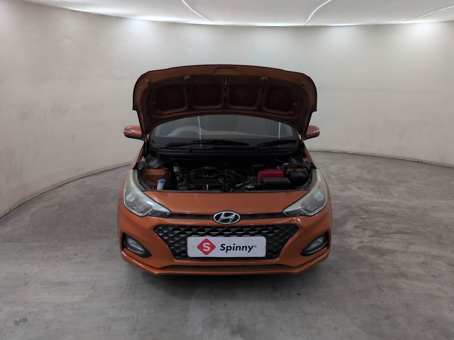Used 2018 Hyundai Elite i20 Asta 1.2 Petrol Manual engine ENGINE & BONNET OPEN FRONT VIEW