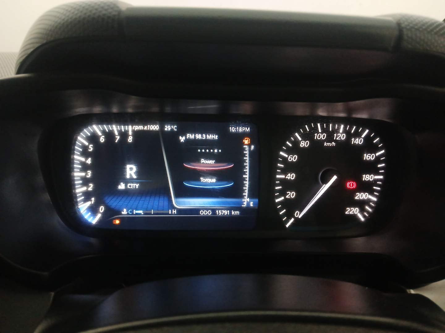 Used 2021 Tata Altroz XZ Petrol Petrol Manual interior CLUSTERMETER VIEW