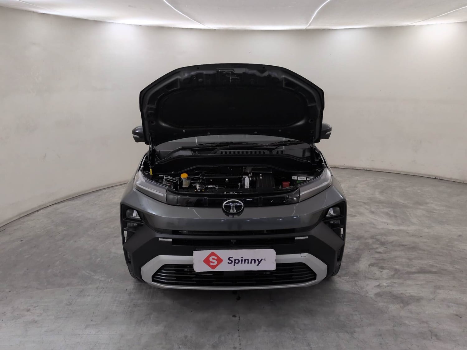 Used 2026 Tata Punch Accomplished + S Petrol Manual engine ENGINE & BONNET OPEN FRONT VIEW