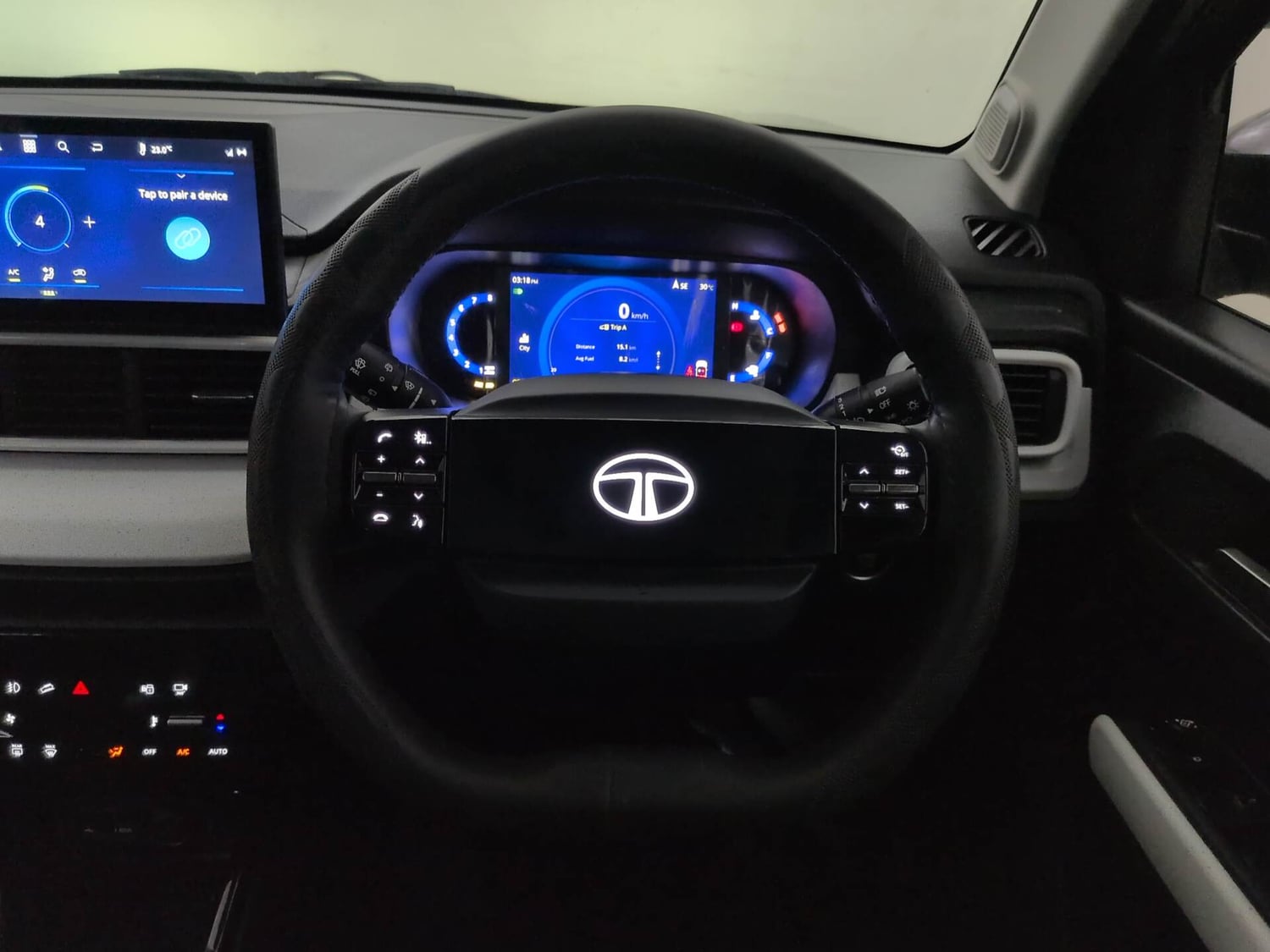 Used 2026 Tata Punch Accomplished + S Petrol Manual interior STEERING VIEW