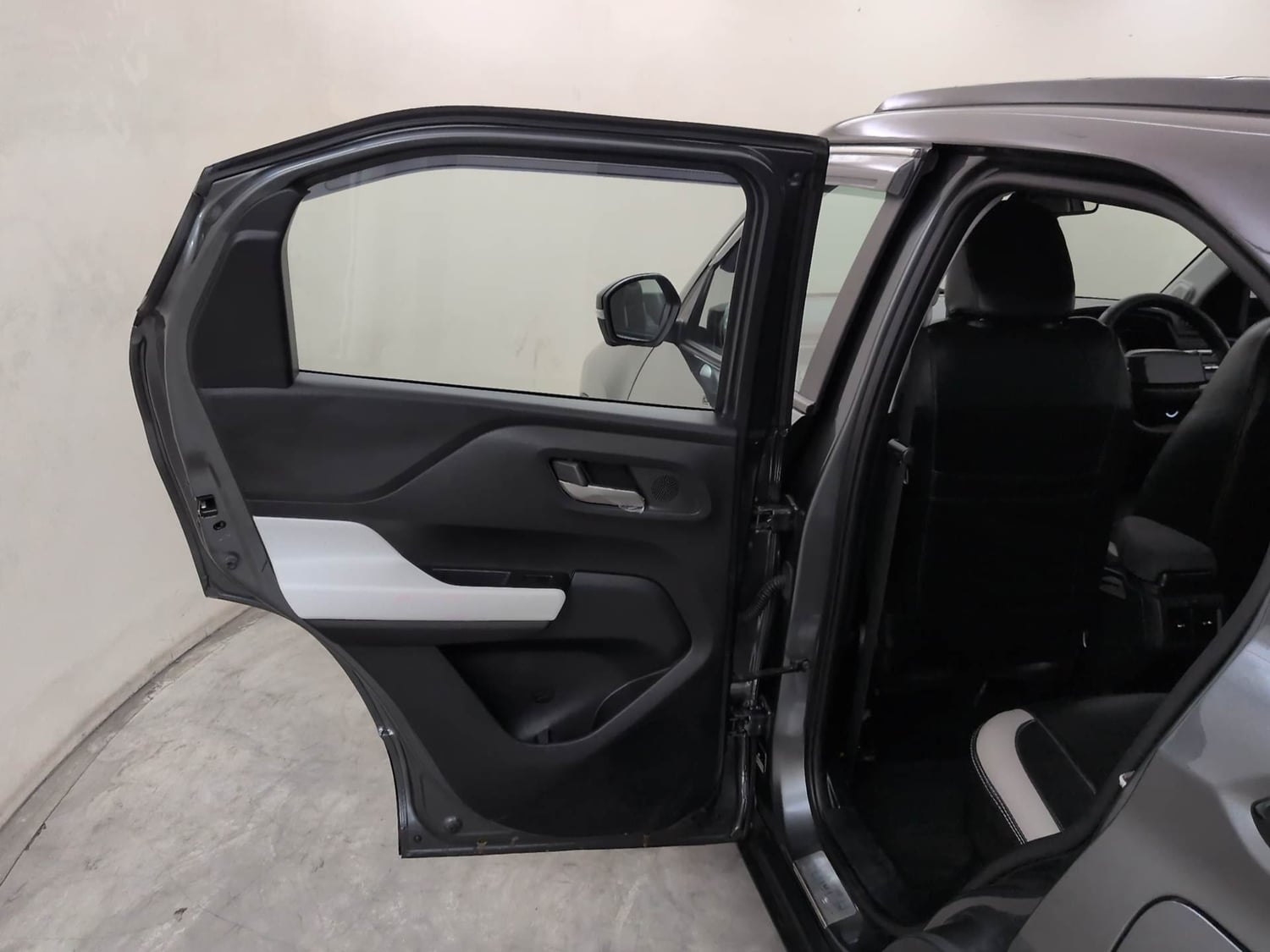 Used 2026 Tata Punch Accomplished + S Petrol Manual interior LEFT REAR DOOR OPEN VIEW