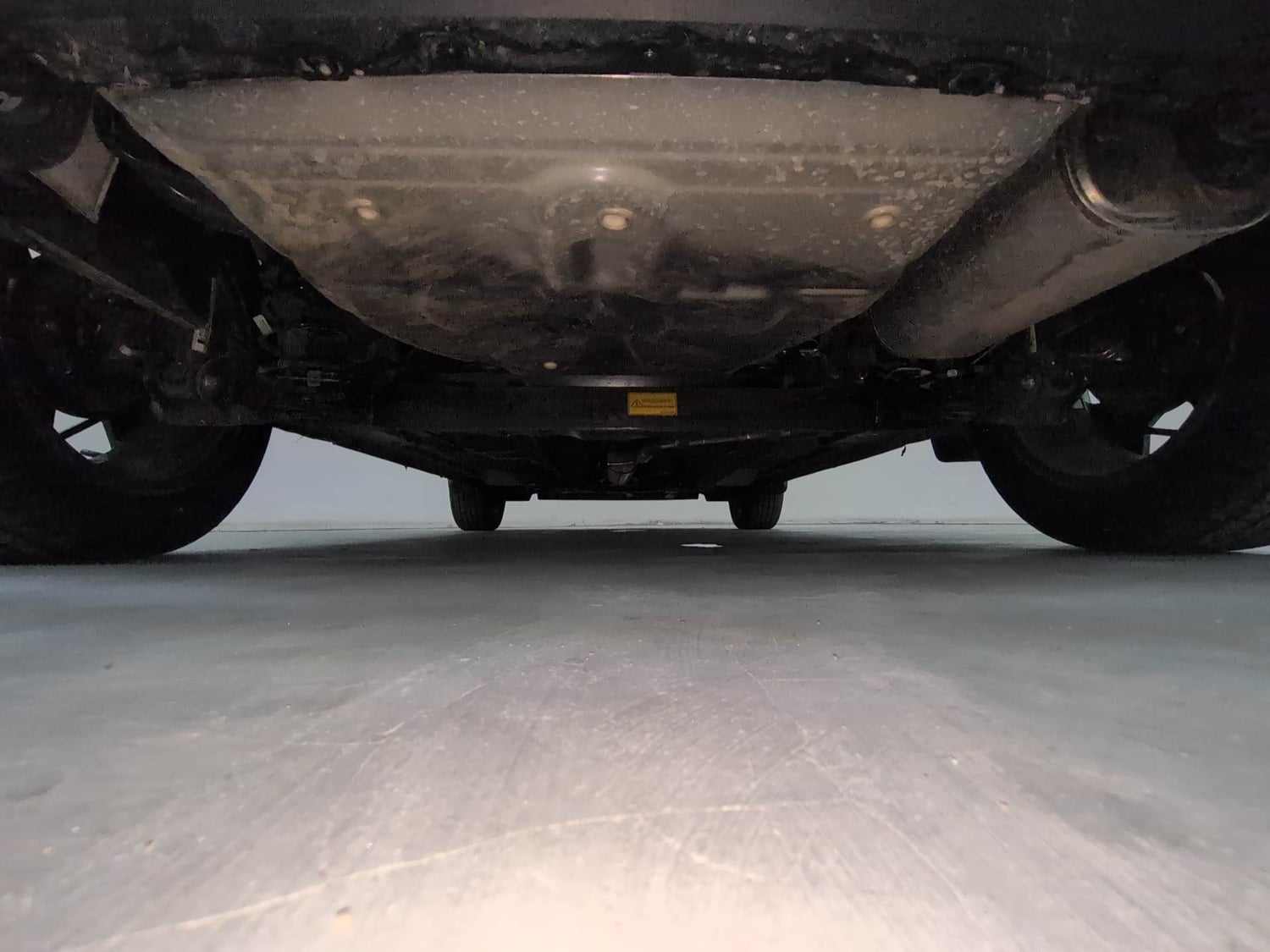 Used 2026 Tata Punch Accomplished + S Petrol Manual extra REAR UNDERBODY VIEW (TAKEN FROM REAR)