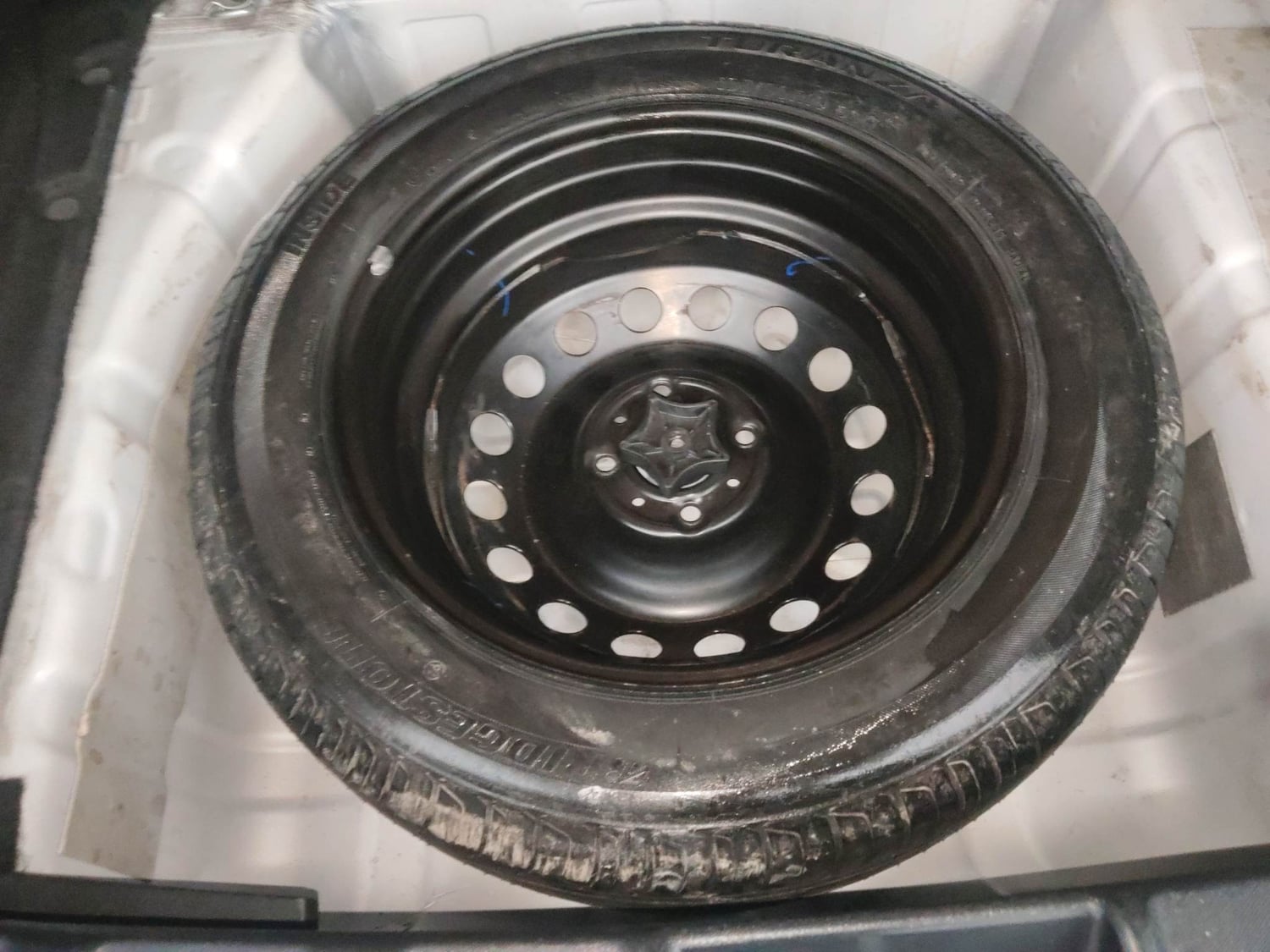 Used 2021 Tata Nexon XZ Plus (O) Diesel Diesel Manual tyres SPARE TYRE VIEW