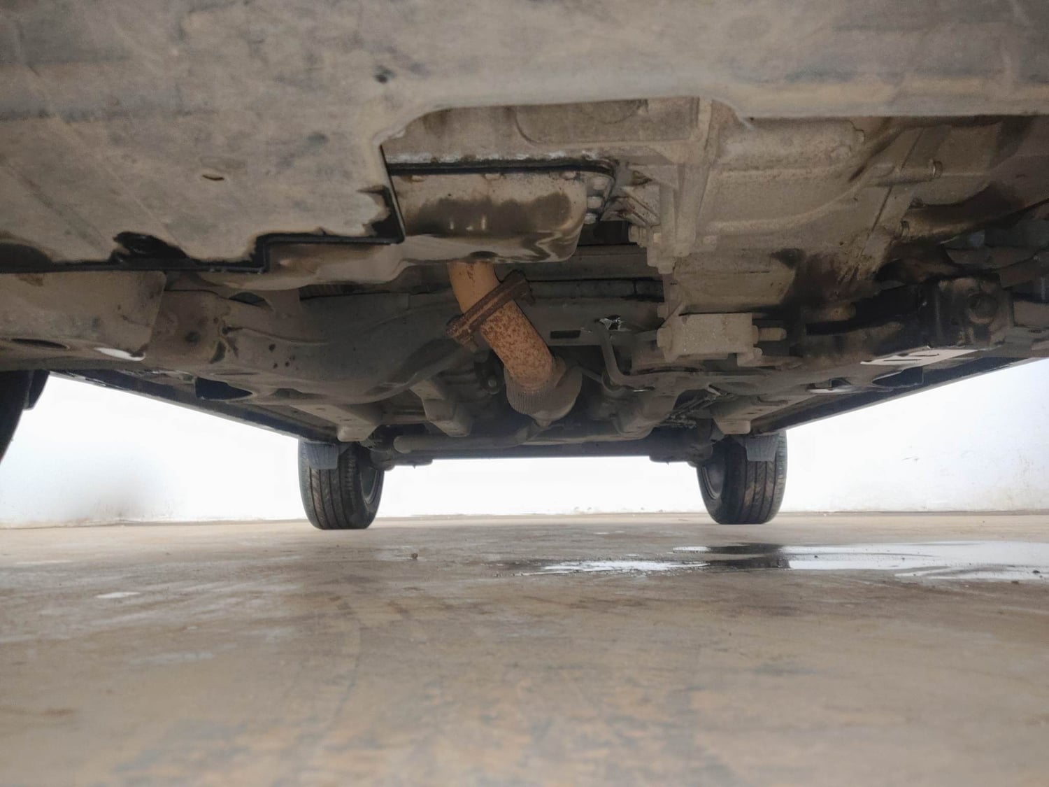 Used 2021 Tata Nexon XZ Plus (O) Diesel Diesel Manual extra FRONT LEFT UNDERBODY VIEW