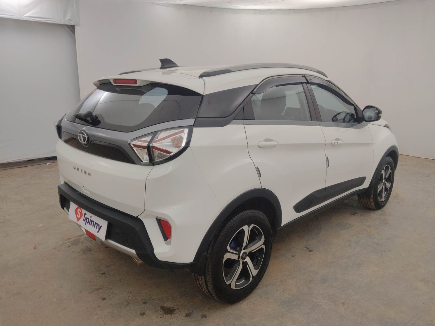 Used 2021 Tata Nexon XZ Plus (O) Diesel Diesel Manual exterior RIGHT REAR CORNER VIEW
