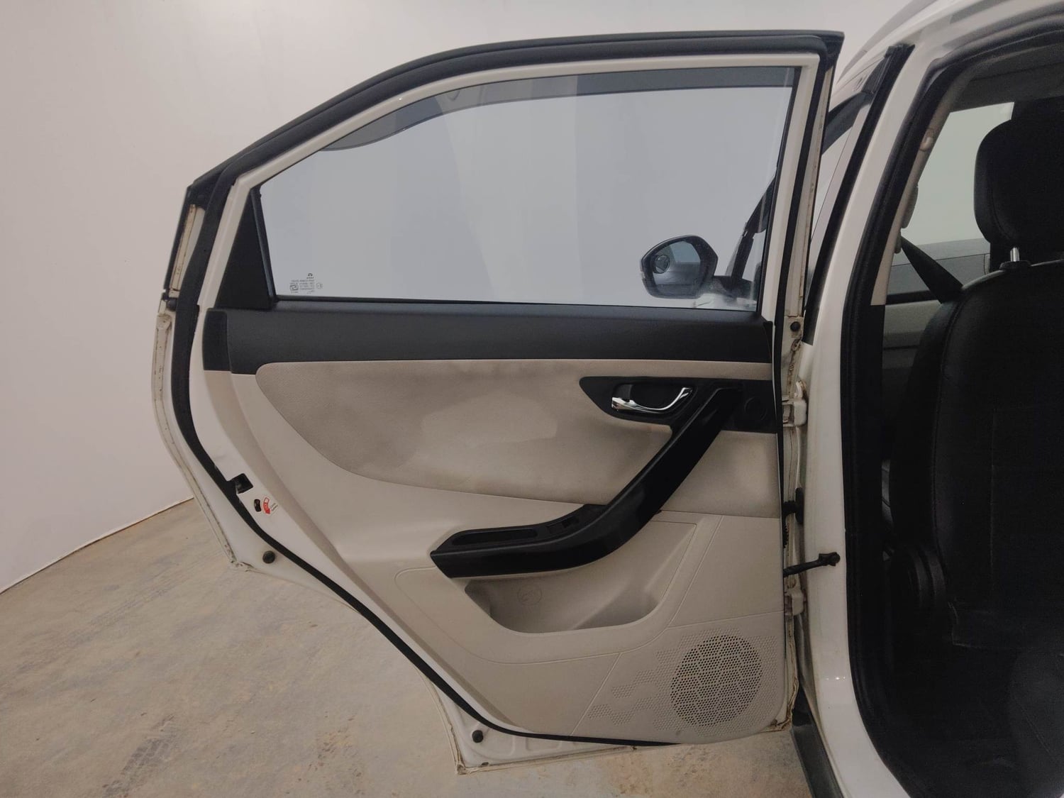 Used 2021 Tata Nexon XZ Plus (O) Diesel Diesel Manual interior LEFT REAR DOOR OPEN VIEW