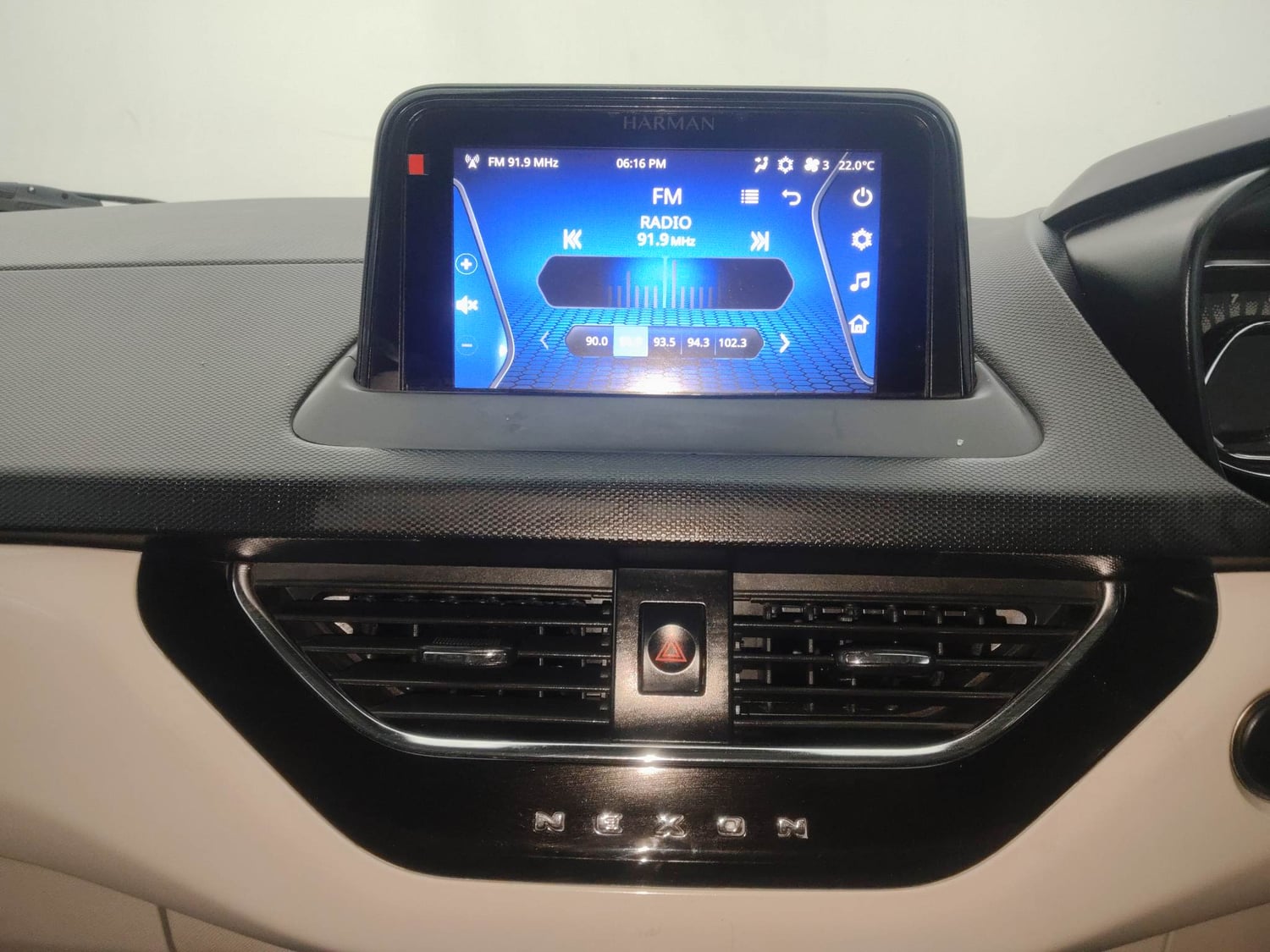 Used 2021 Tata Nexon XZ Plus (O) Diesel Diesel Manual interior MUSIC SYSTEM & AC CONTROL VIEW