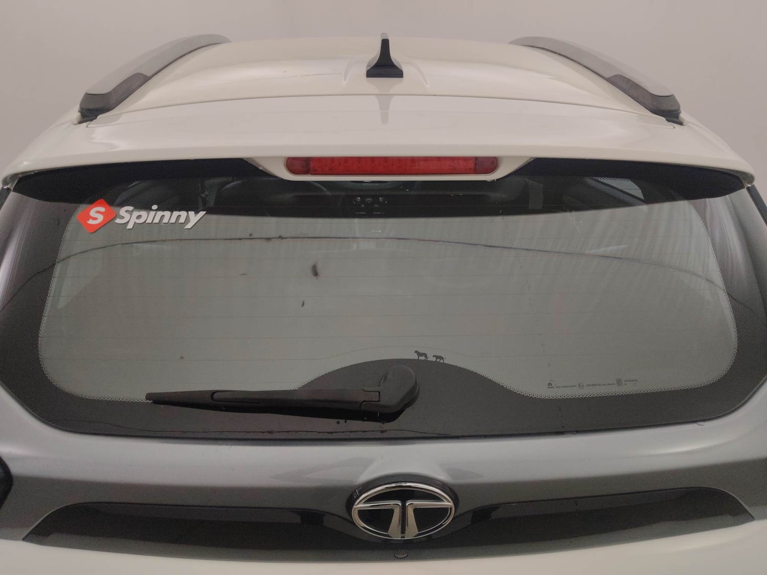 Used 2021 Tata Nexon XZ Plus (O) Diesel Diesel Manual exterior BACK WINDSHIELD VIEW