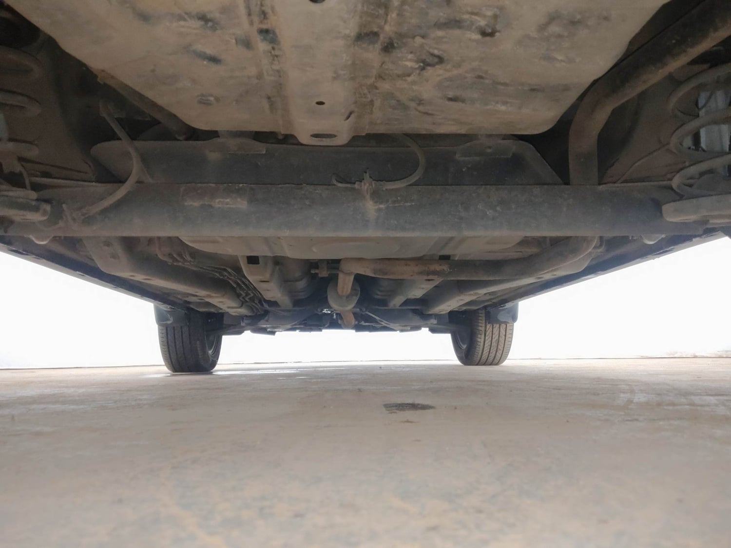 Used 2021 Tata Nexon XZ Plus (O) Diesel Diesel Manual extra REAR UNDERBODY VIEW (TAKEN FROM REAR)