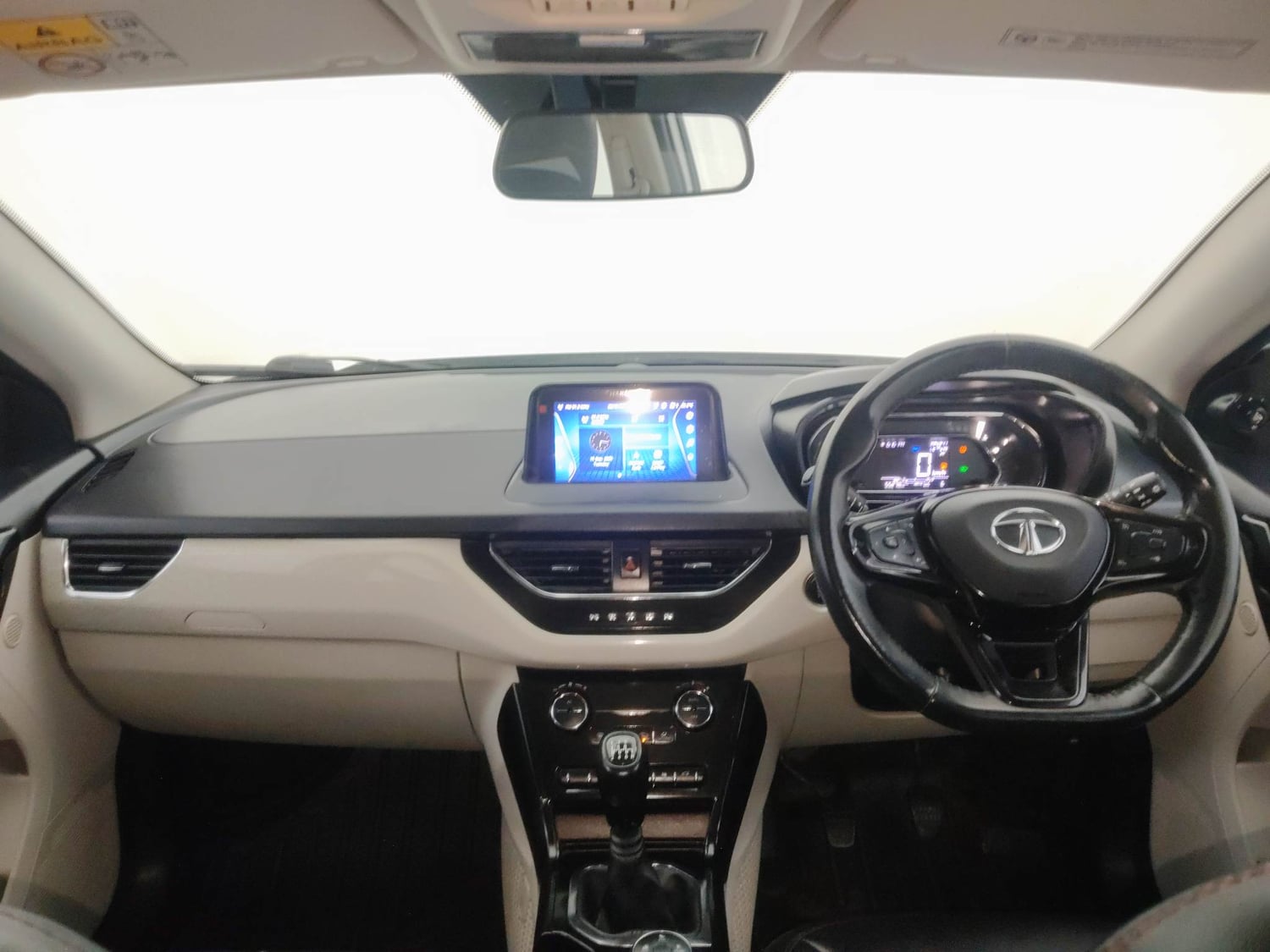 Used 2021 Tata Nexon XZ Plus (O) Diesel Diesel Manual interior DASHBOARD VIEW