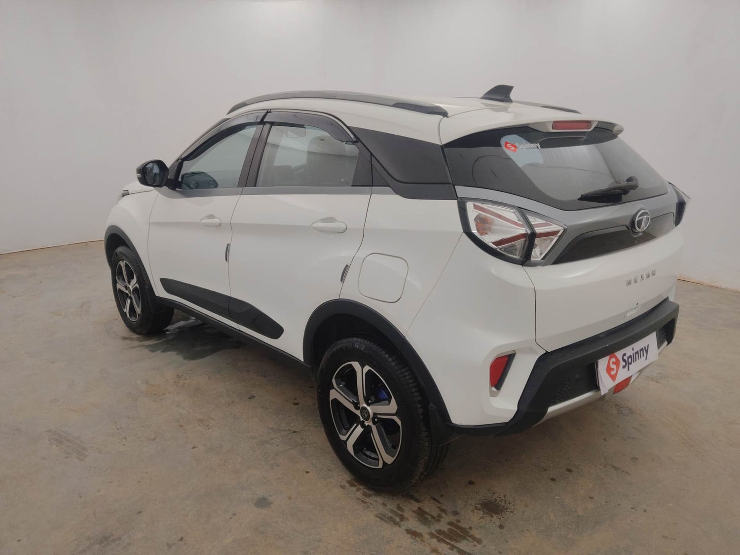 Used 2021 Tata Nexon XZ Plus (O) Diesel Diesel Manual exterior LEFT REAR CORNER VIEW