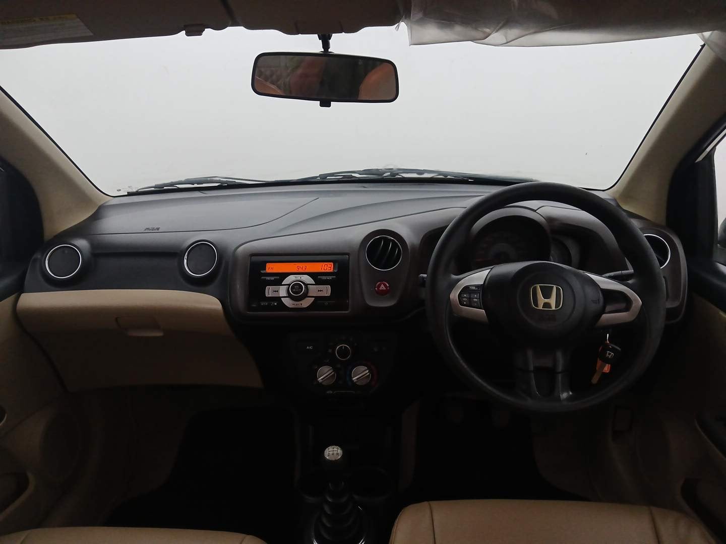 Used 2013 Honda Amaze 1.2 VX i-VTEC Petrol Manual interior DASHBOARD VIEW