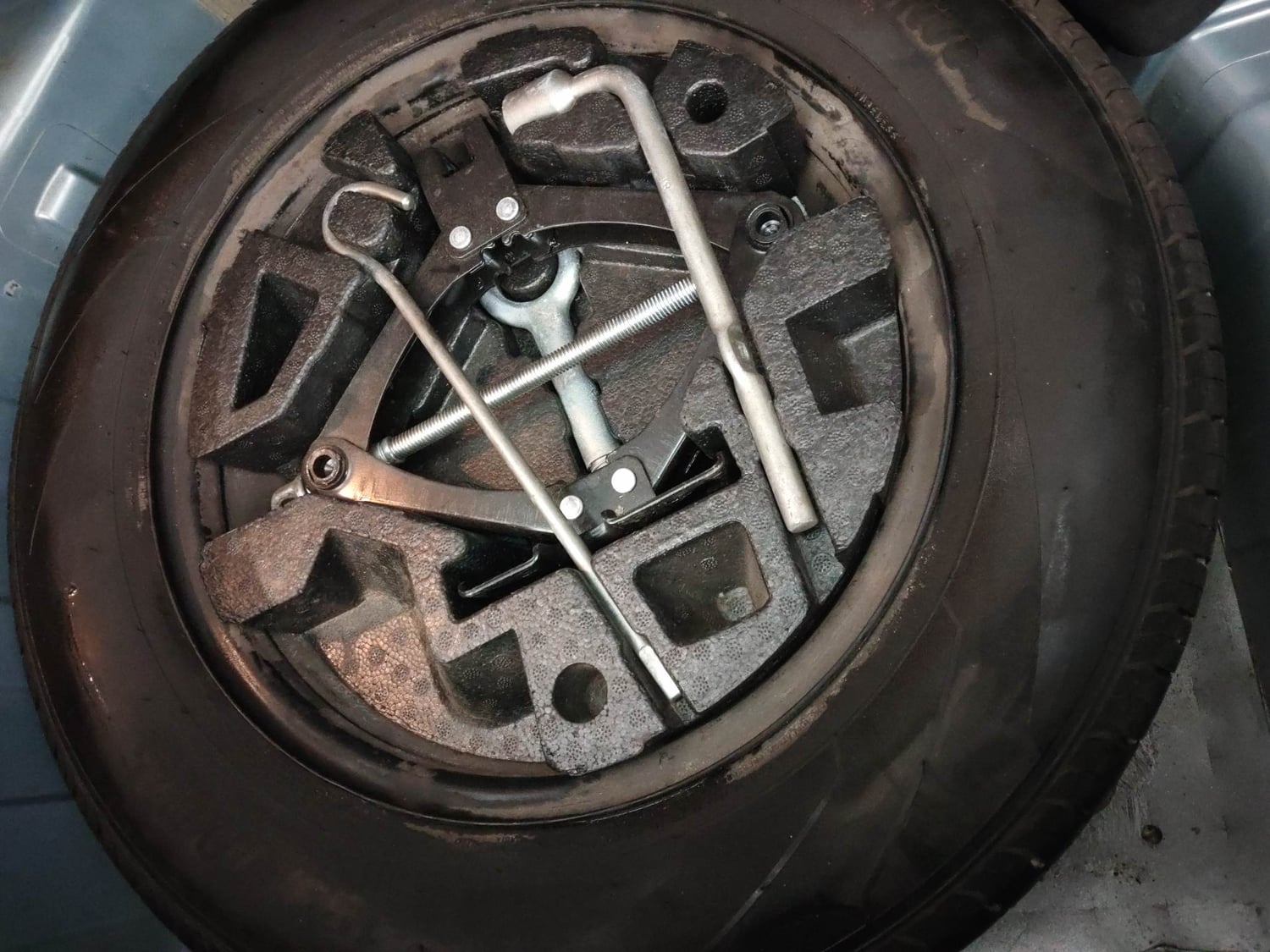 Used 2022 Tata Punch Adventure MT Petrol Manual tyres SPARE TYRE VIEW
