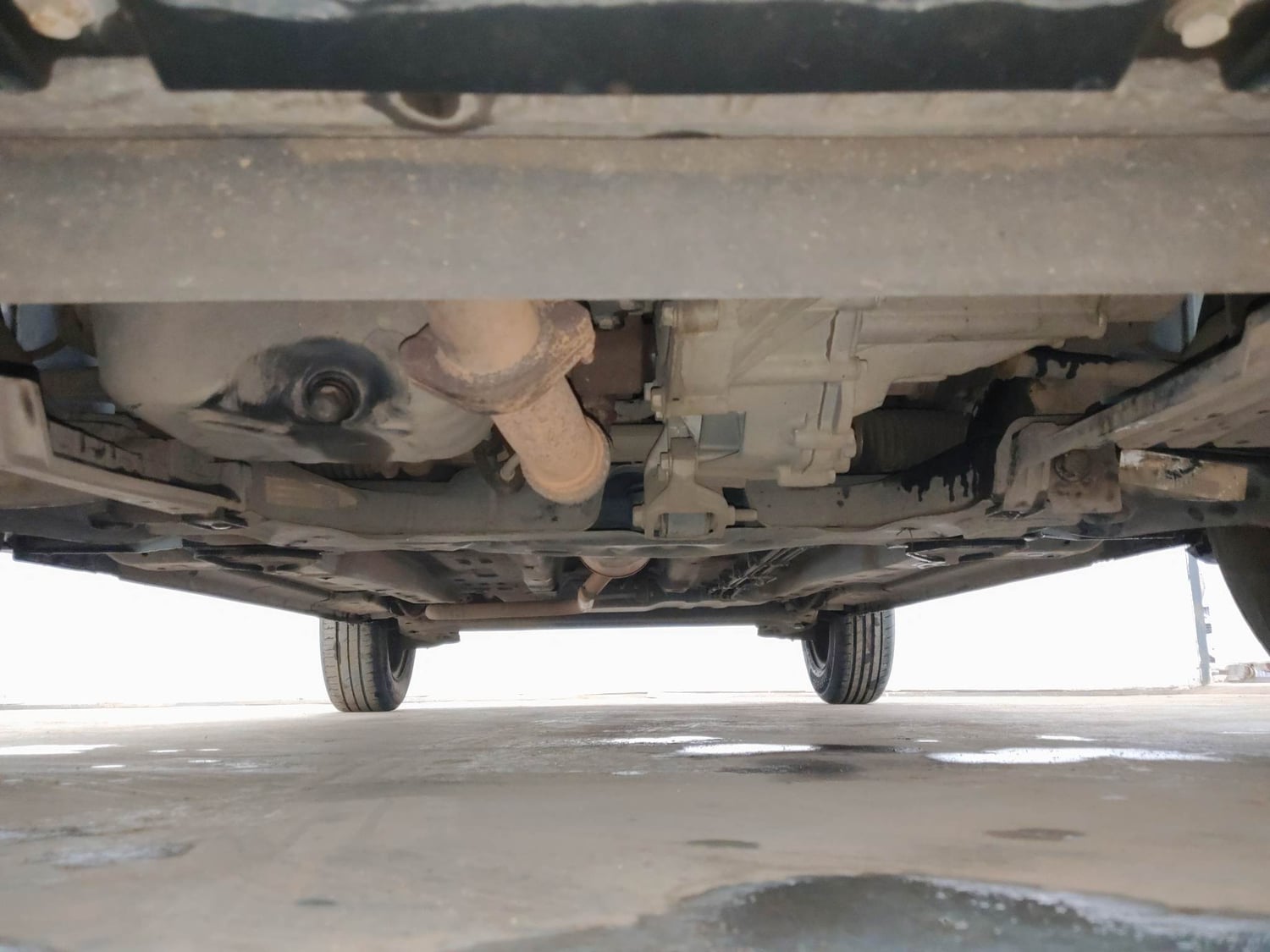 Used 2022 Tata Punch Adventure MT Petrol Manual extra FRONT LEFT UNDERBODY VIEW