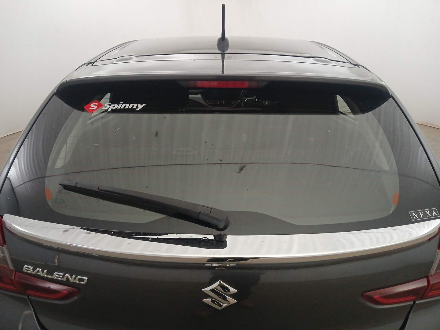 Used 2024 Maruti Suzuki Baleno Zeta AGS Petrol Automatic exterior BACK WINDSHIELD VIEW