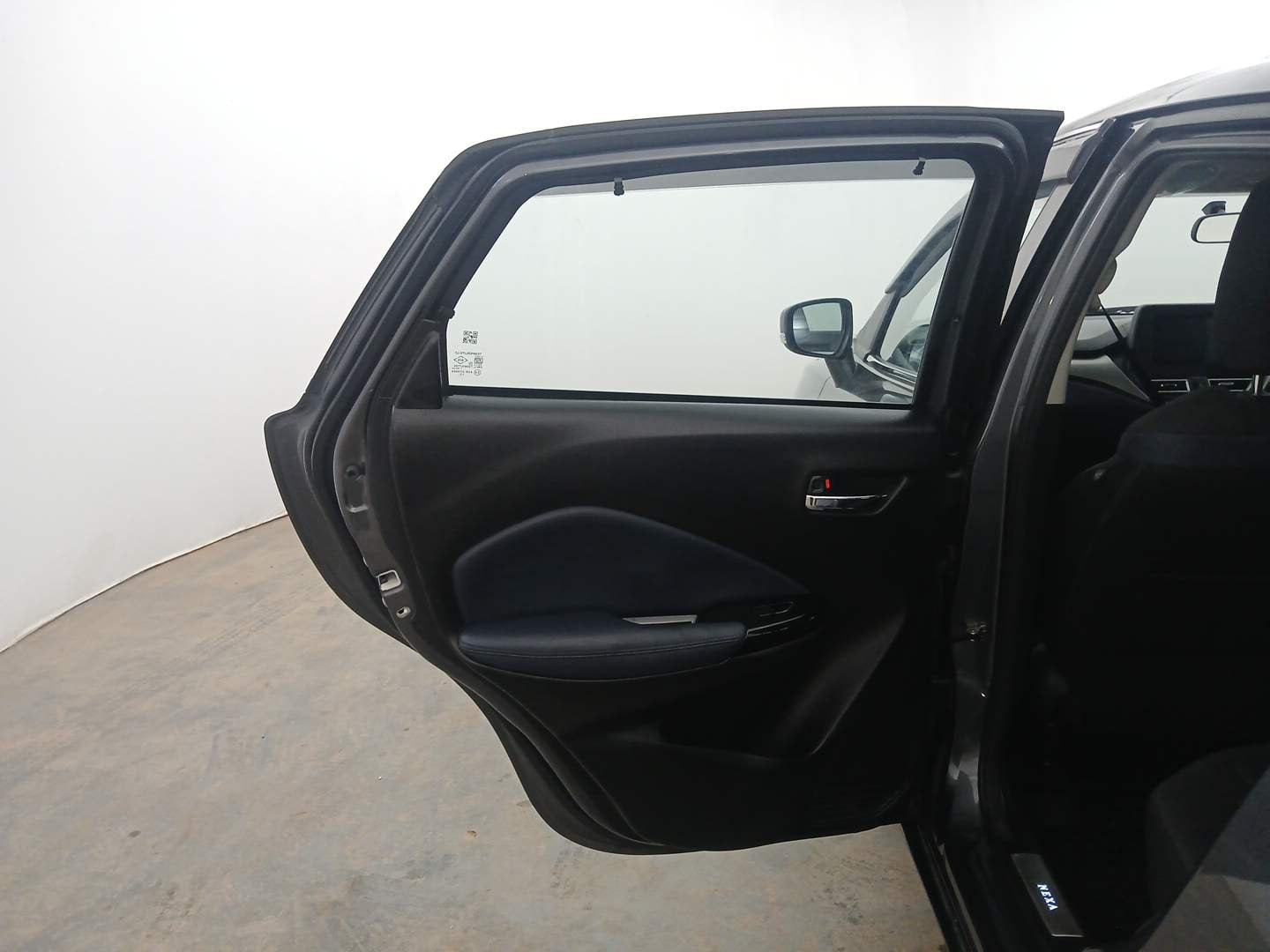 Used 2024 Maruti Suzuki Baleno Zeta AGS Petrol Automatic interior LEFT REAR DOOR OPEN VIEW