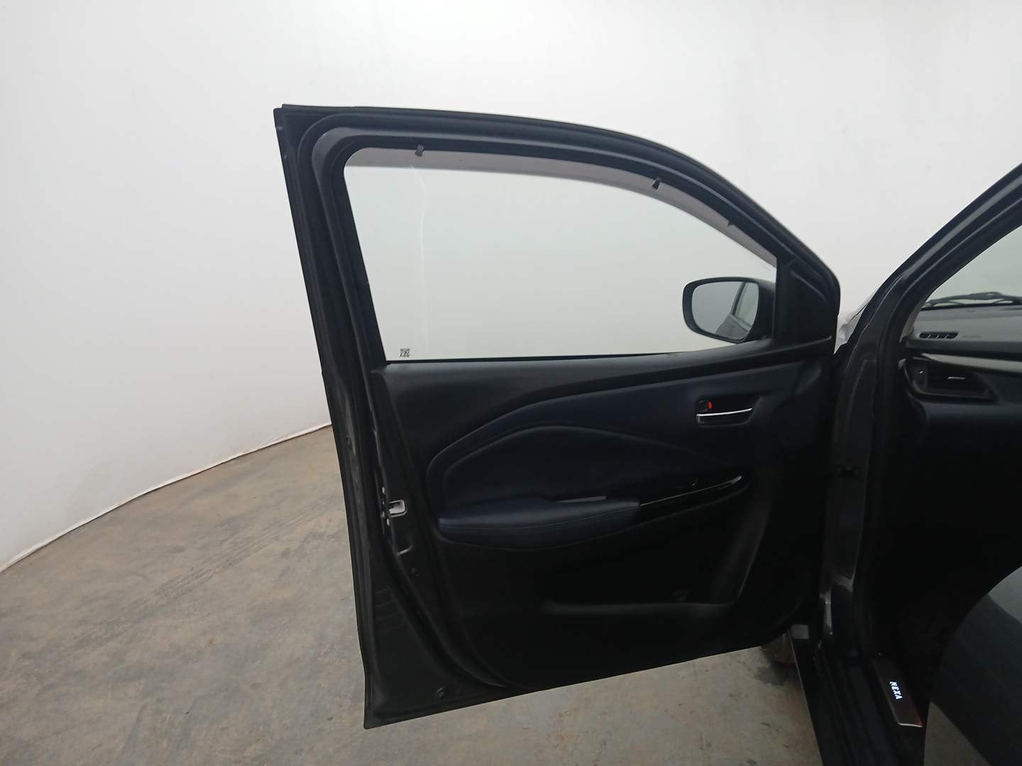 Used 2024 Maruti Suzuki Baleno Zeta AGS Petrol Automatic interior LEFT FRONT DOOR OPEN VIEW