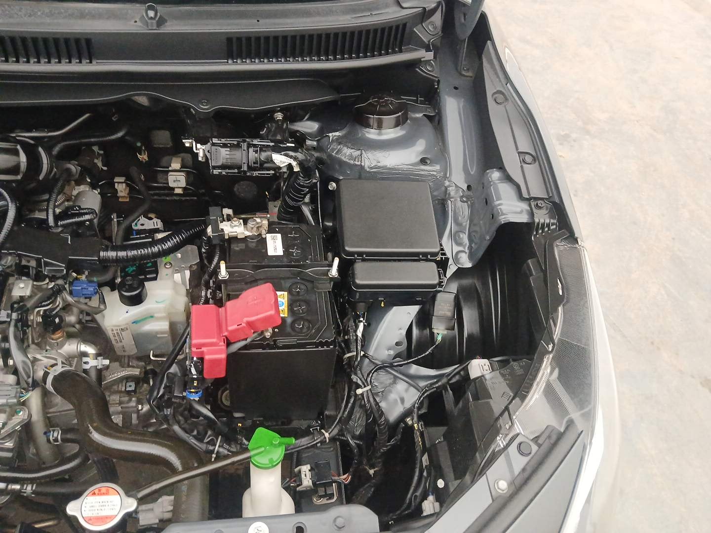 Used 2024 Maruti Suzuki Baleno Zeta AGS Petrol Automatic engine ENGINE LEFT SIDE VIEW