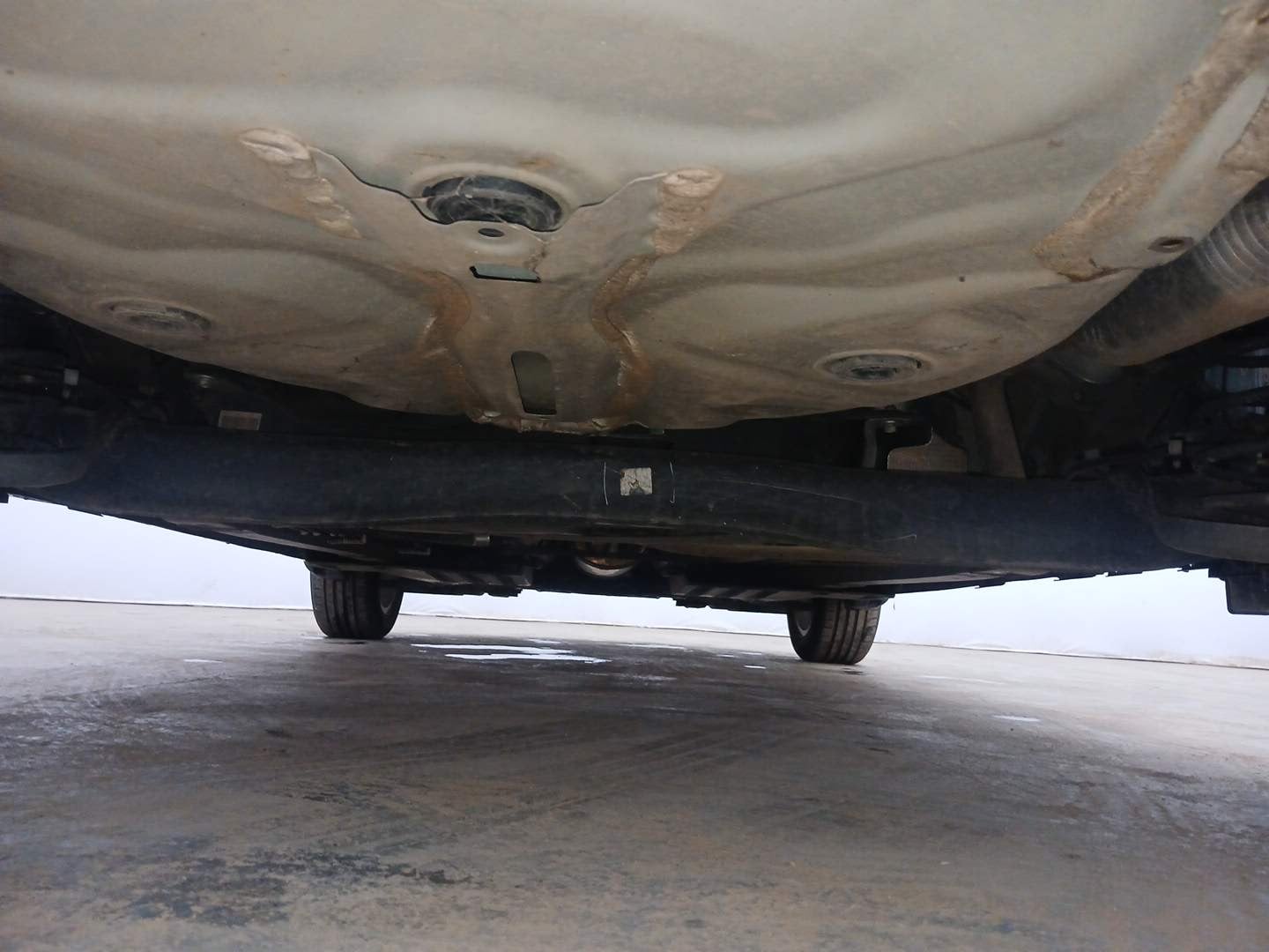 Used 2024 Maruti Suzuki Baleno Zeta AGS Petrol Automatic extra REAR UNDERBODY VIEW (TAKEN FROM REAR)