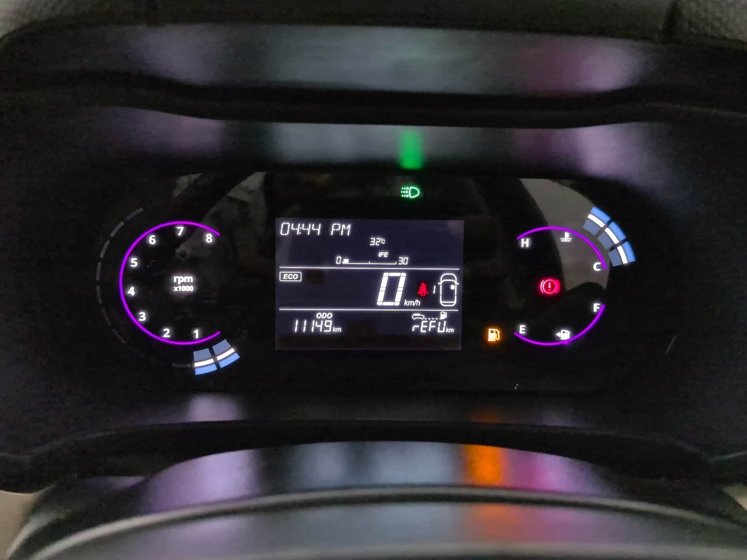 Used 2026 Tata Altroz Creative Petrol 5MT Petrol Manual interior CLUSTERMETER VIEW