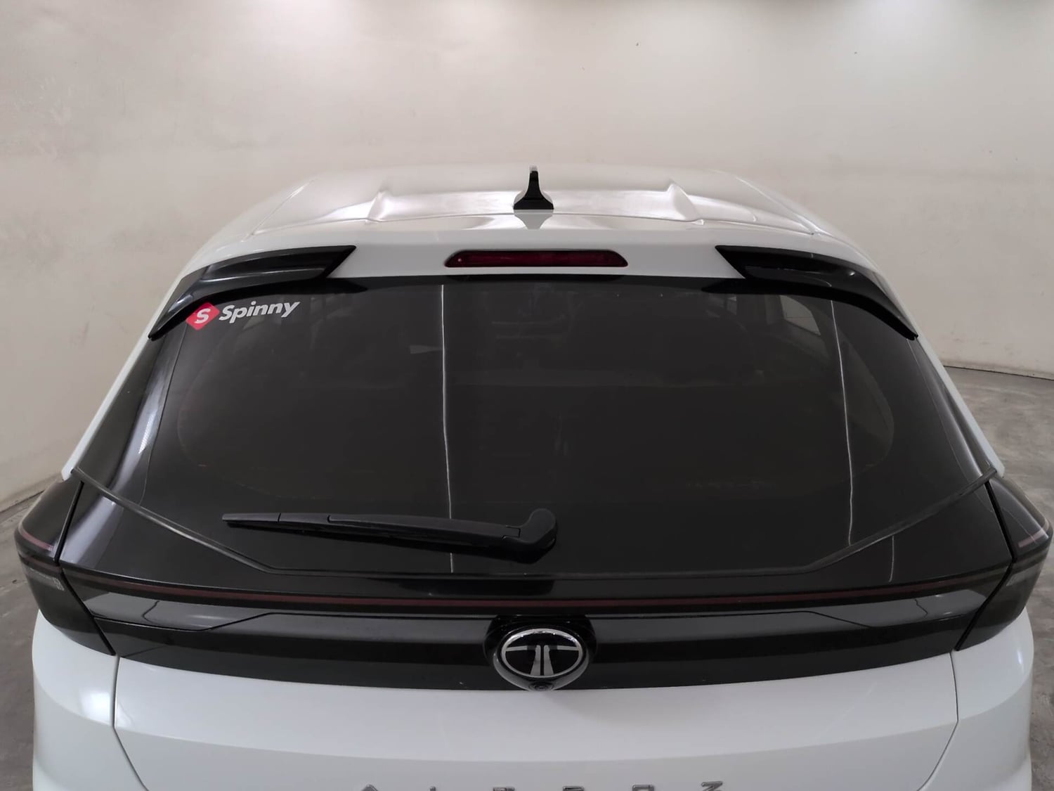 Used 2026 Tata Altroz Creative Petrol 5MT Petrol Manual exterior BACK WINDSHIELD VIEW