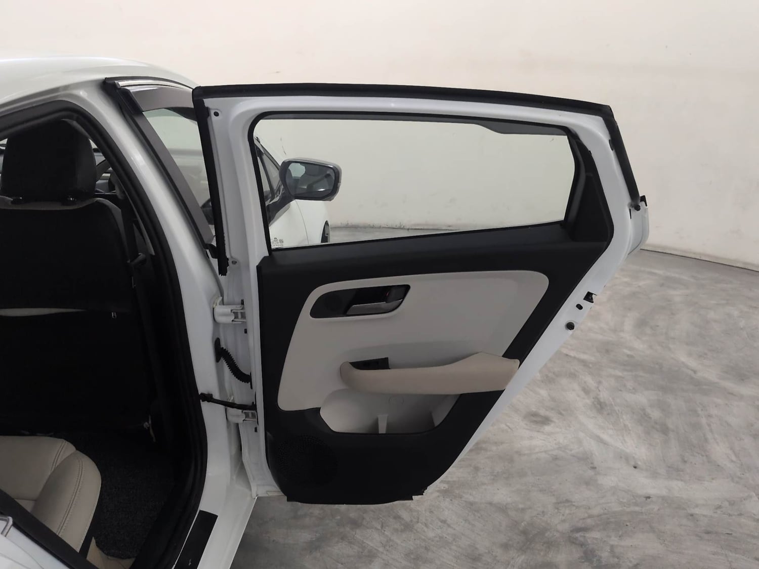Used 2026 Tata Altroz Creative Petrol 5MT Petrol Manual interior RIGHT REAR DOOR OPEN VIEW