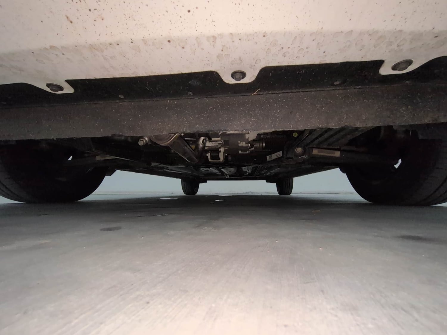 Used 2026 Tata Altroz Creative Petrol 5MT Petrol Manual extra FRONT LEFT UNDERBODY VIEW
