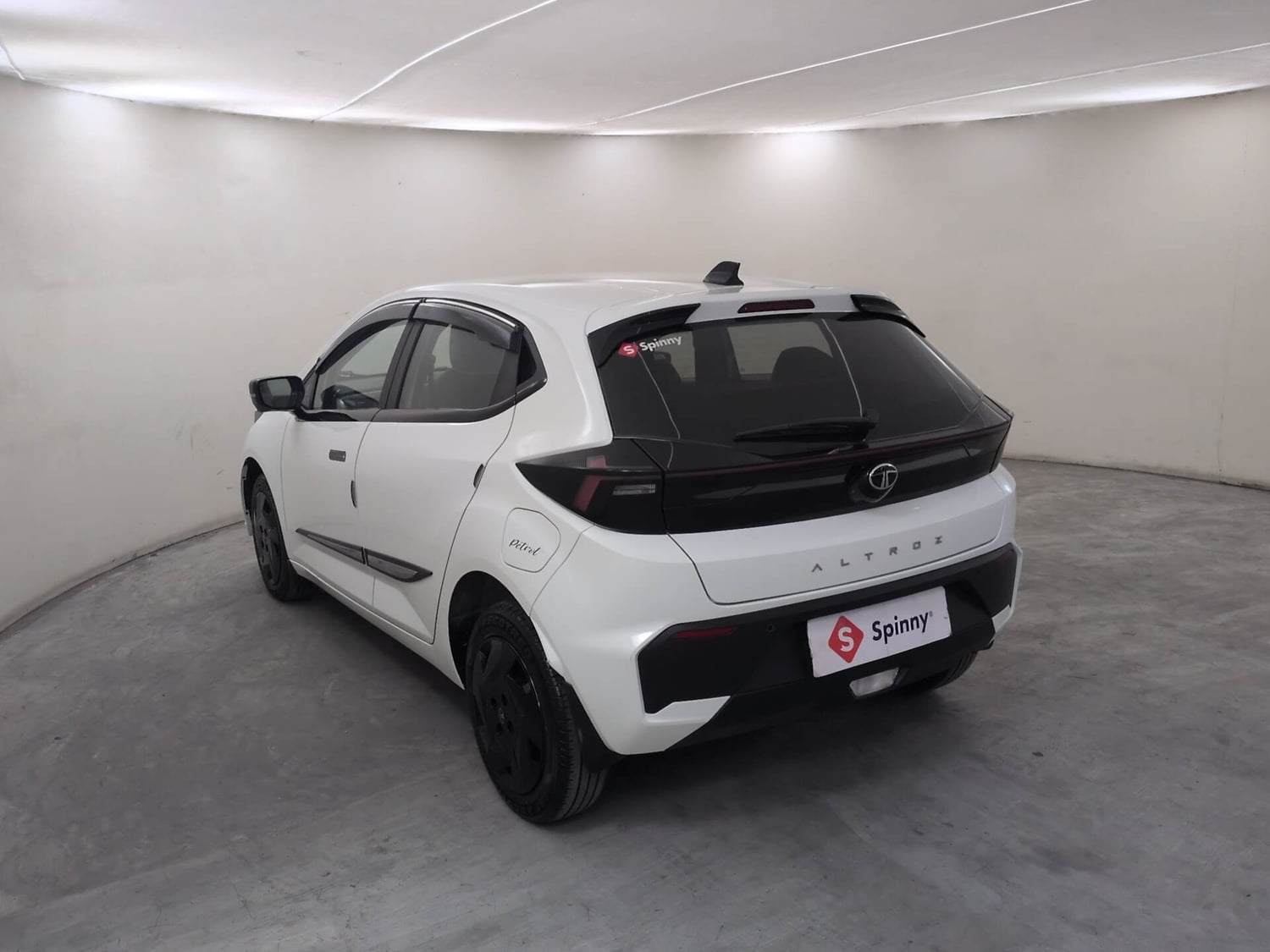 Used 2026 Tata Altroz Creative Petrol 5MT Petrol Manual exterior LEFT REAR CORNER VIEW