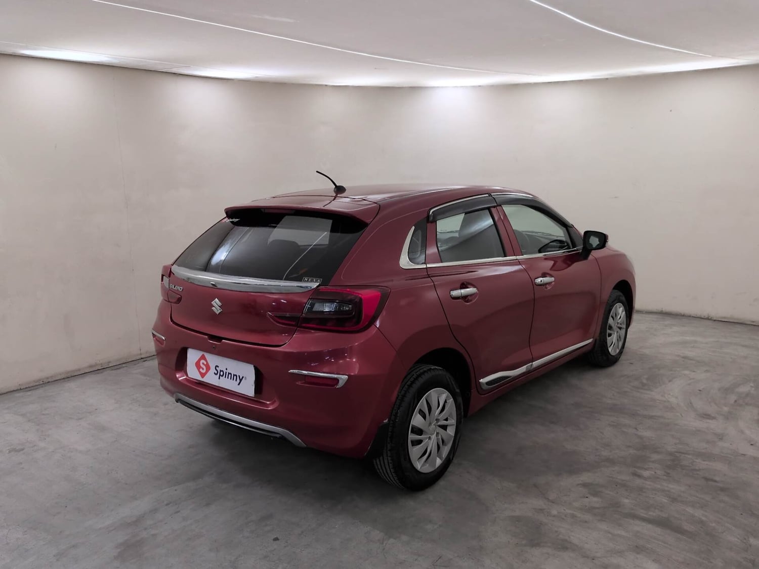 Used 2024 Maruti Suzuki Baleno Delta MT Petrol Manual exterior RIGHT REAR CORNER VIEW