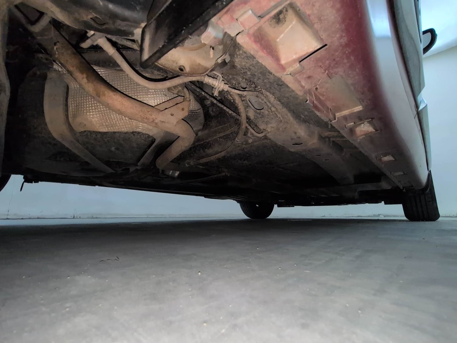 Used 2024 Maruti Suzuki Baleno Delta MT Petrol Manual extra REAR RIGHT UNDERBODY VIEW