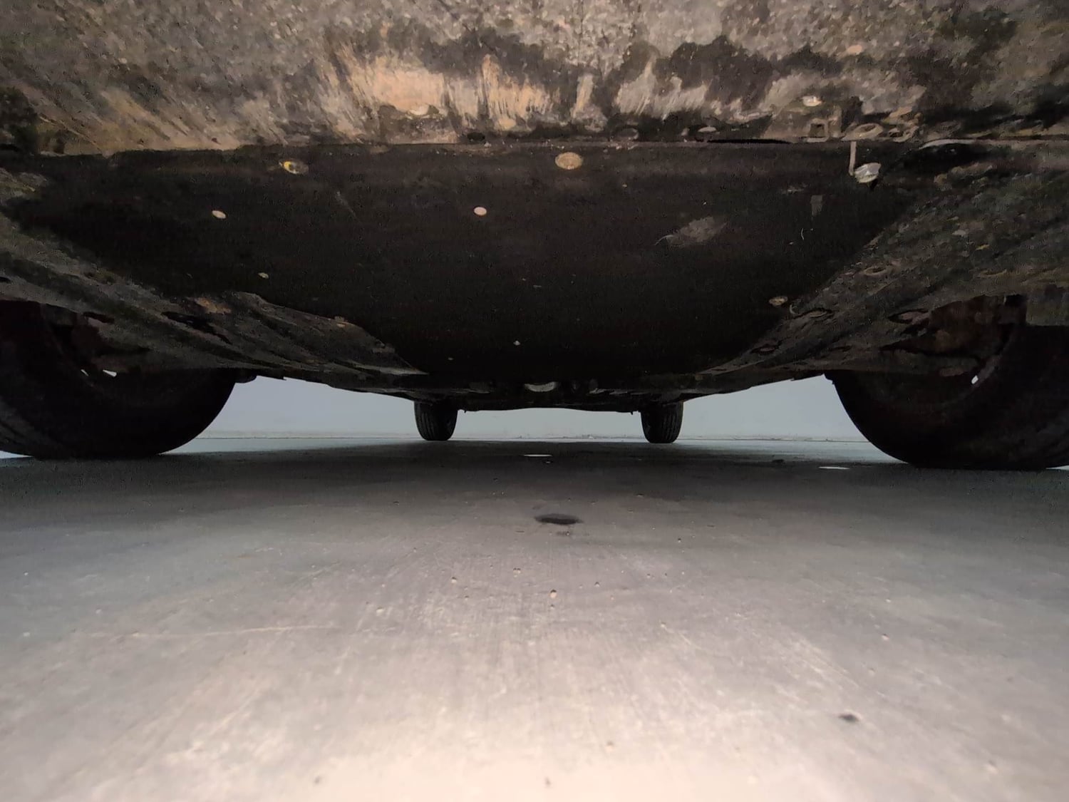 Used 2024 Maruti Suzuki Baleno Delta MT Petrol Manual extra FRONT LEFT UNDERBODY VIEW