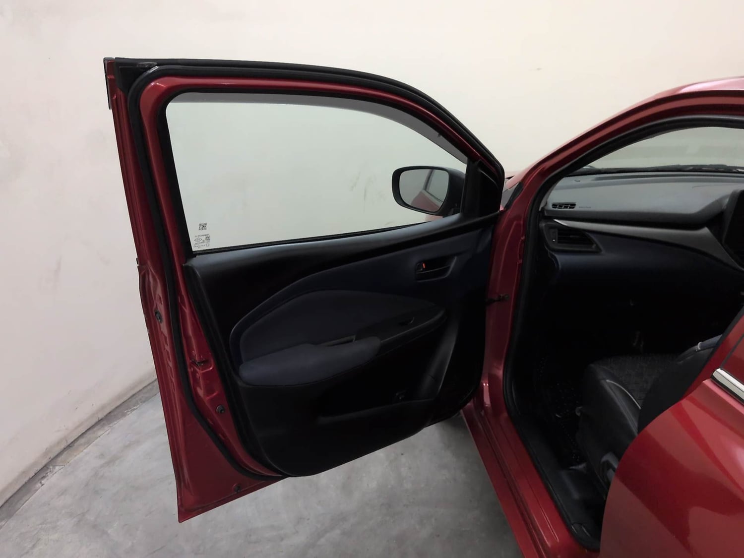 Used 2024 Maruti Suzuki Baleno Delta MT Petrol Manual interior LEFT FRONT DOOR OPEN VIEW