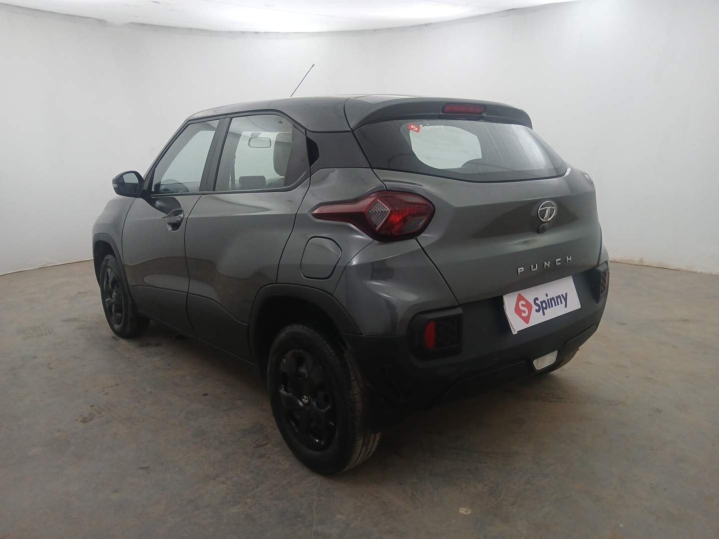 Used 2022 Tata Punch Adventure Rhythm Pack AMT Petrol Automatic exterior LEFT REAR CORNER VIEW