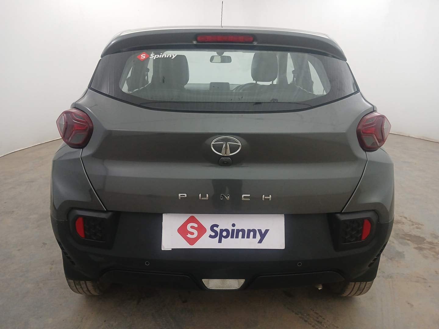 Used 2022 Tata Punch Adventure Rhythm Pack AMT Petrol Automatic exterior BACK VIEW
