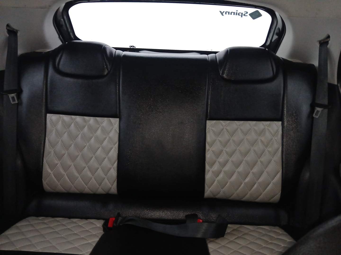 Used 2022 Tata Punch Adventure Rhythm Pack AMT Petrol Automatic interior REAR SEAT CONDITION VIEW