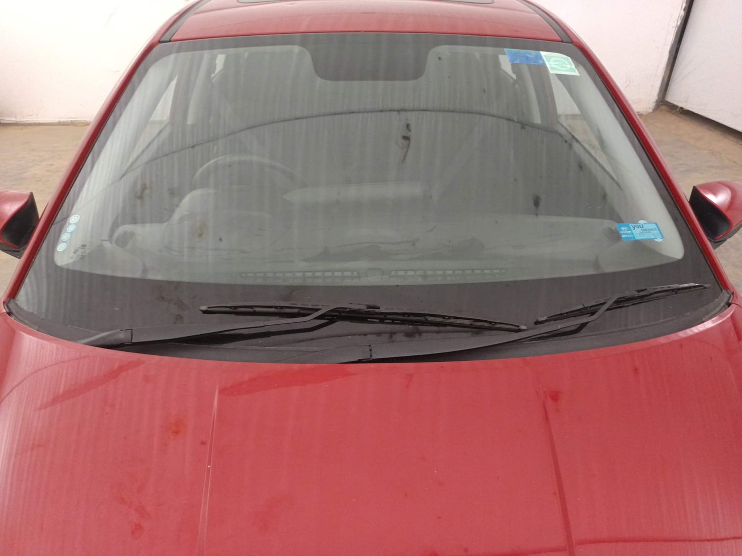 Used 2022 Hyundai i20 Asta (O) 1.2 IVT Petrol Automatic exterior FRONT WINDSHIELD VIEW